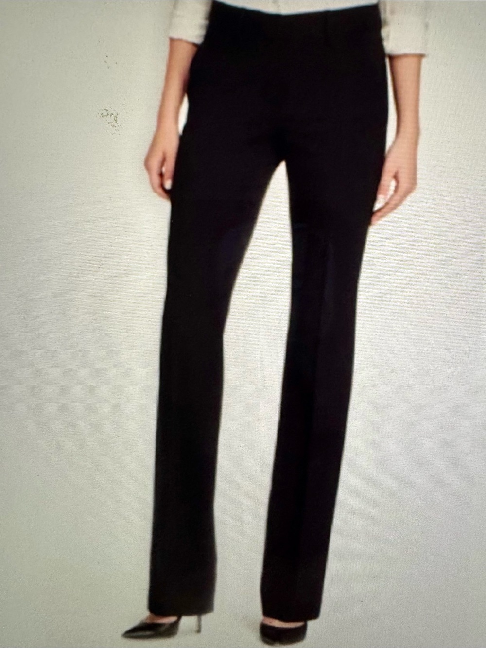 Women's Theory Black Max C3 Wool Pants Size 10